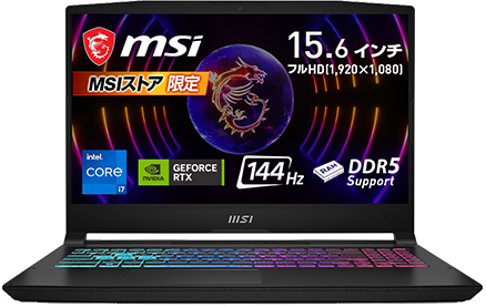 MSIストア 最新GeForce RTX 40 シリーズ ゲーミングノートPC、登場！