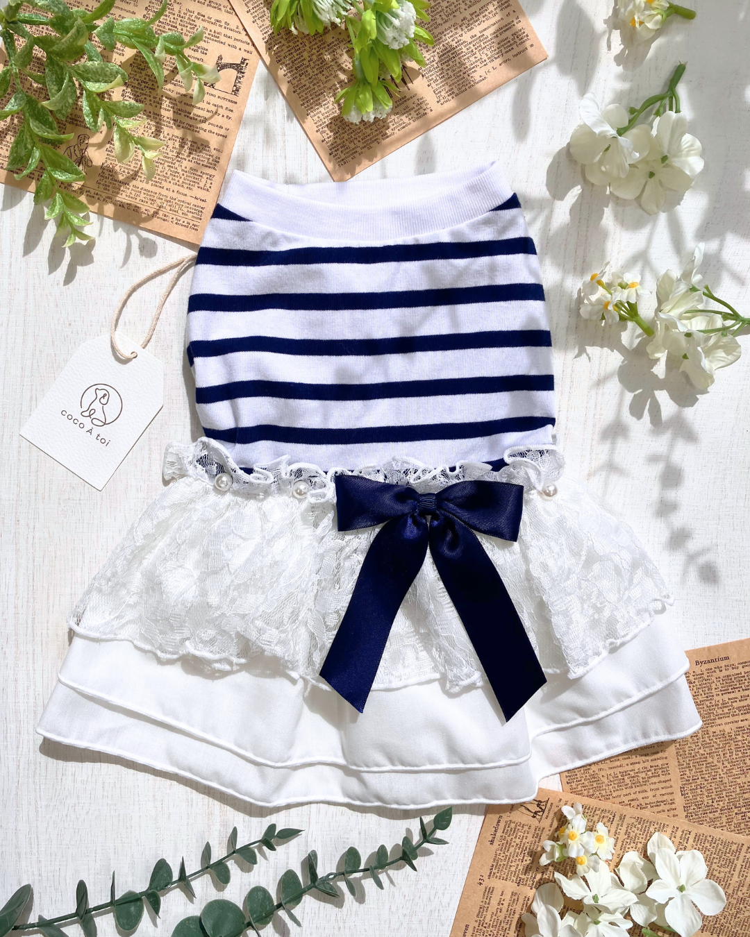 犬服⭐︎ハンドメイド♡ボーダーワンピース 楽天市場】マルチ ボーダー ワンピース S/M/L/XLサイズ CRAZYBOO