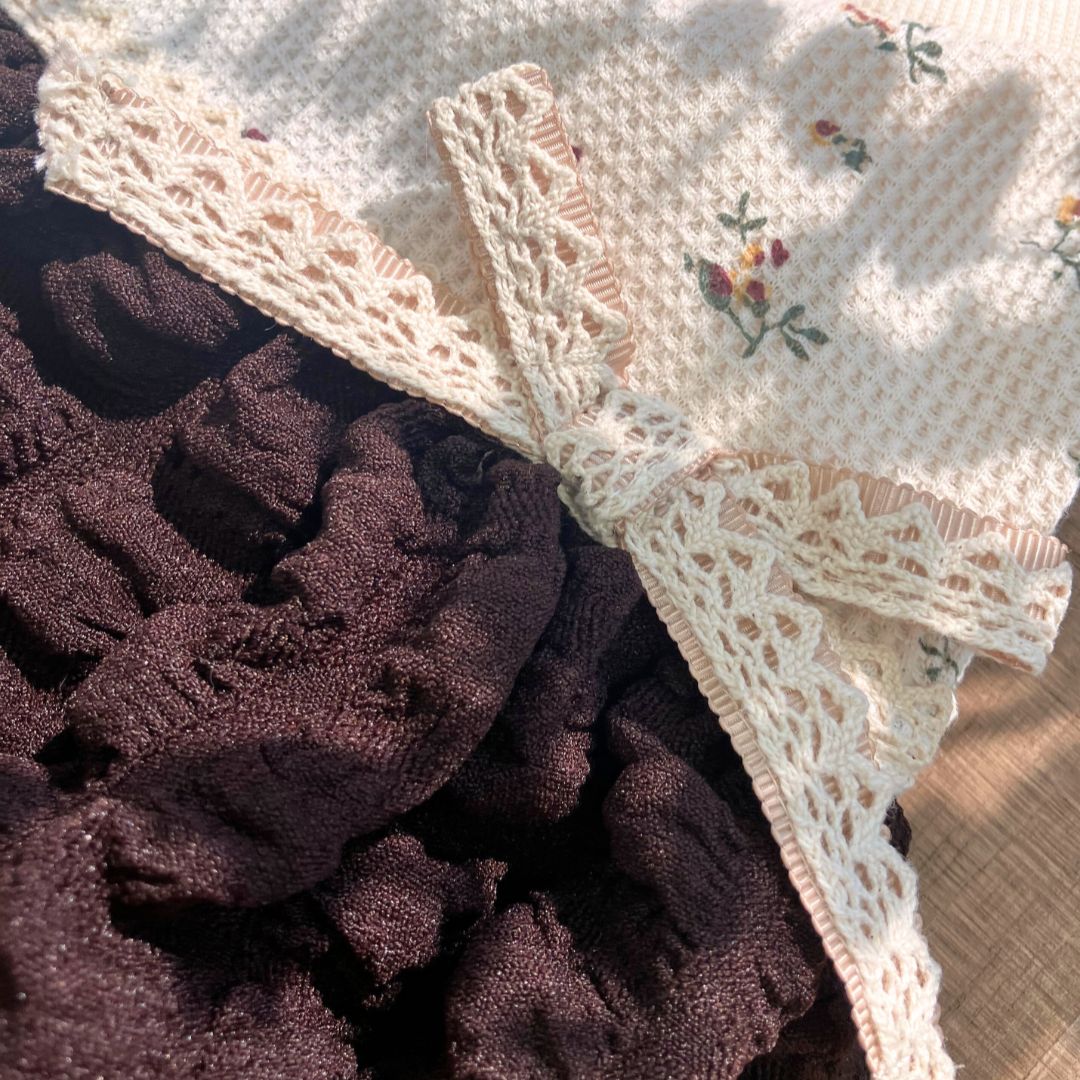 小型犬 バレンタイン服｜ぽこぽこポップコーンワンピースのディテール