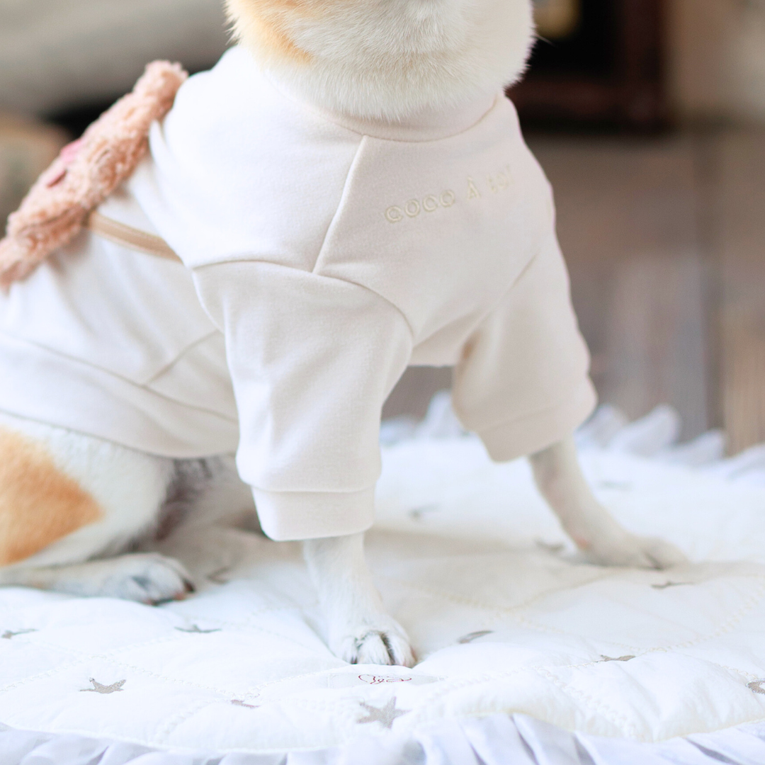 くまポシェット スウェット 袖付き