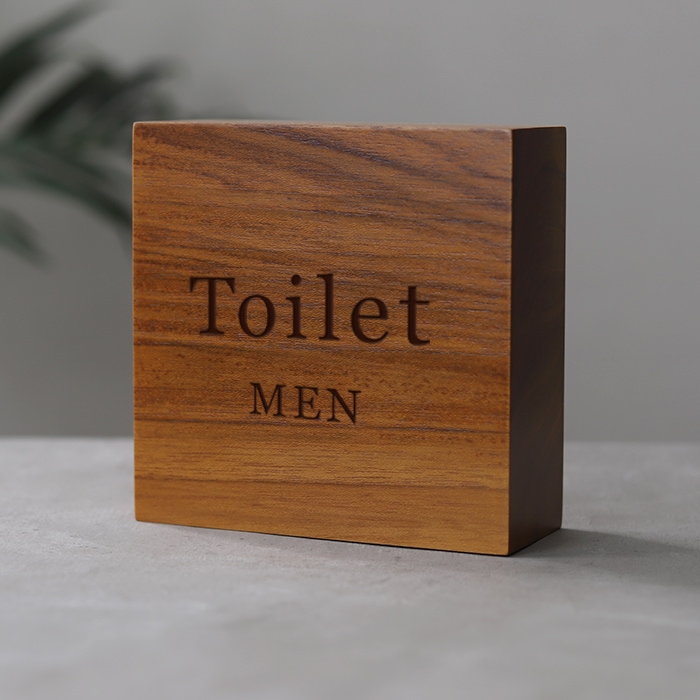 卓上サインスタンド トイレ