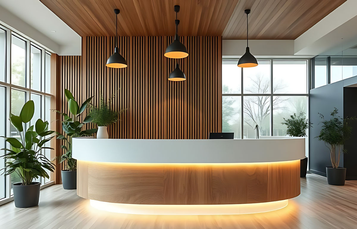 グリーンレンタルディスプレイ例1