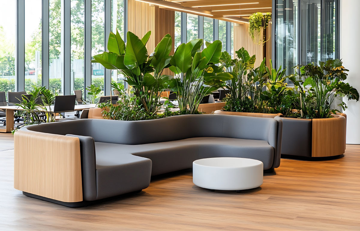 グリーンレンタルディスプレイ例2