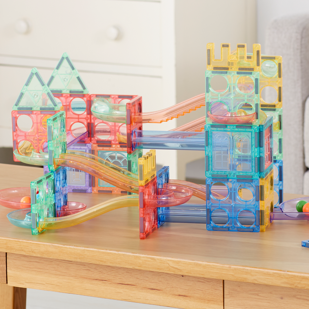 ピタパレ ボール転がしセット マグネットブロック 知育玩具