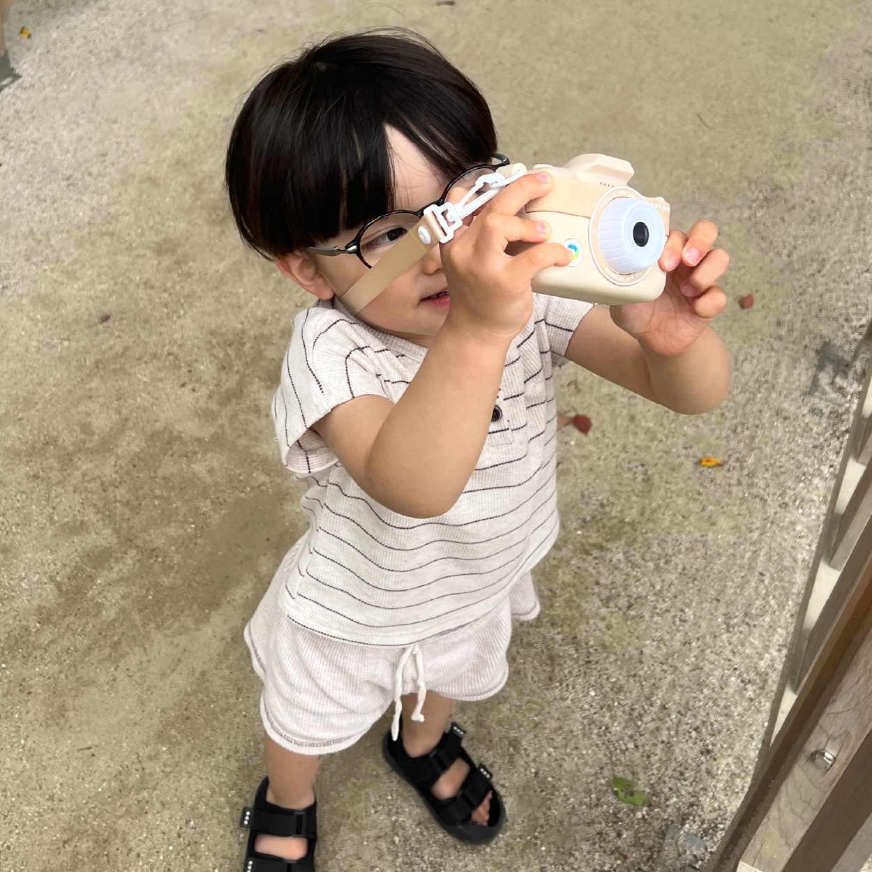 キッズカメラ ピントキッズ カモフラージュ