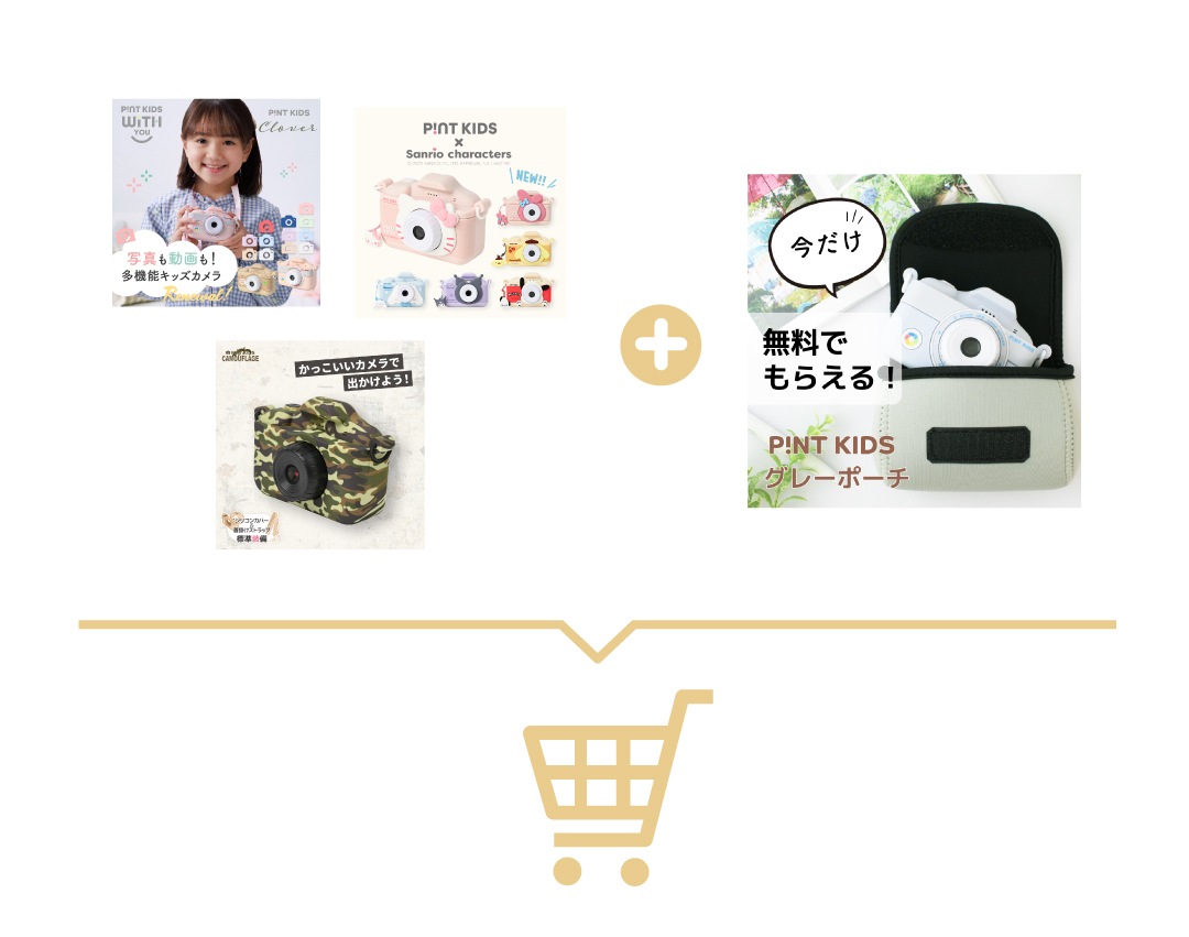 グレーポーチ選択説明