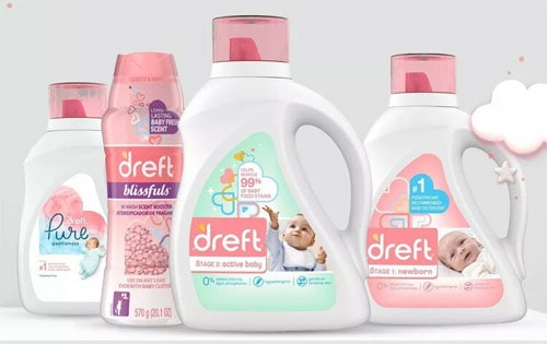 アメリカ P&G社製 洗濯洗剤 dreft ドレフト アクティブベビー 1.36L 46oz