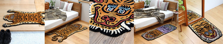 Tibetan Tiger Rug / チベタンタイガーラグ