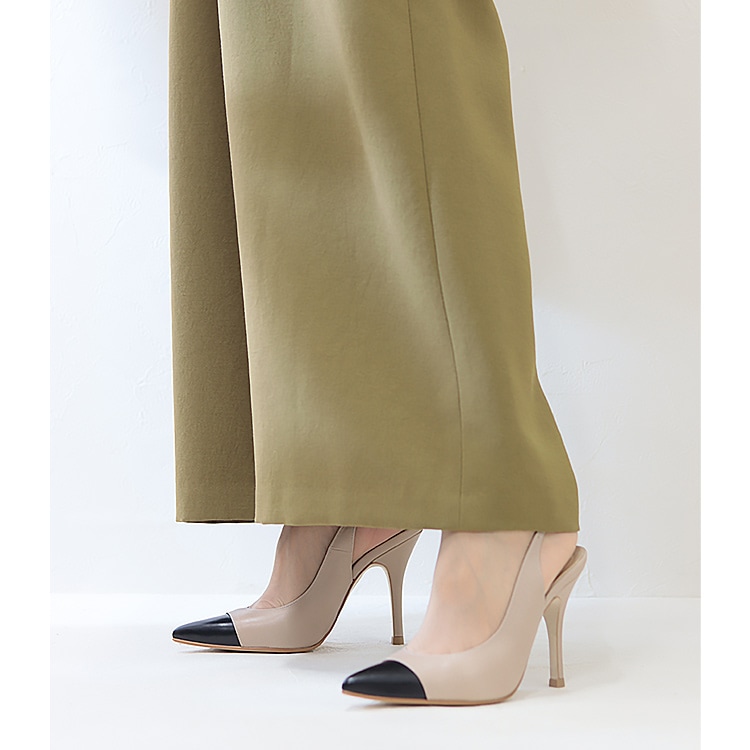 COMEX ベージュ オープントゥ ハイヒール COMEX】 2color/ 11cmヒール/ ショートブーツ/ ハイヒール