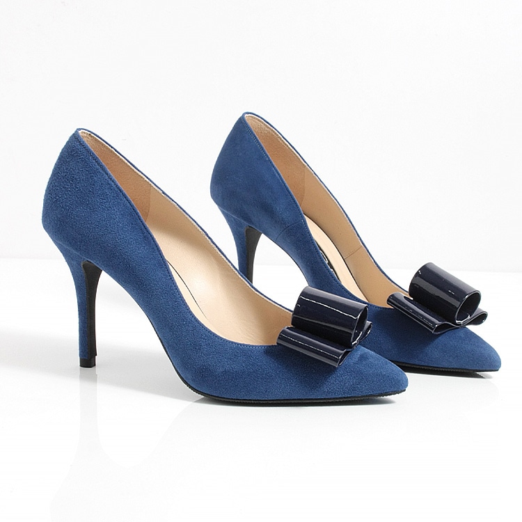 コメックス パンプス 9cmヒール リボン ハイヒール 2026新作 ポイン