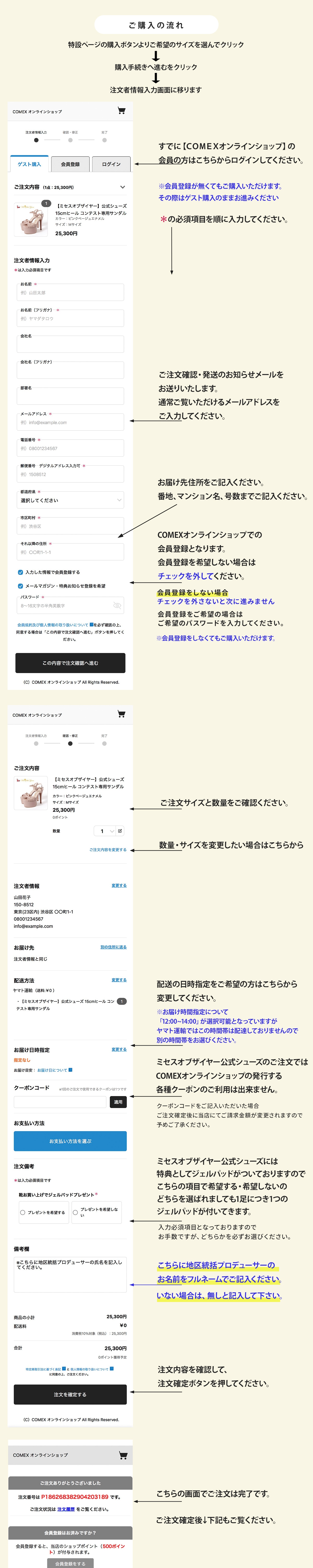 購入手順