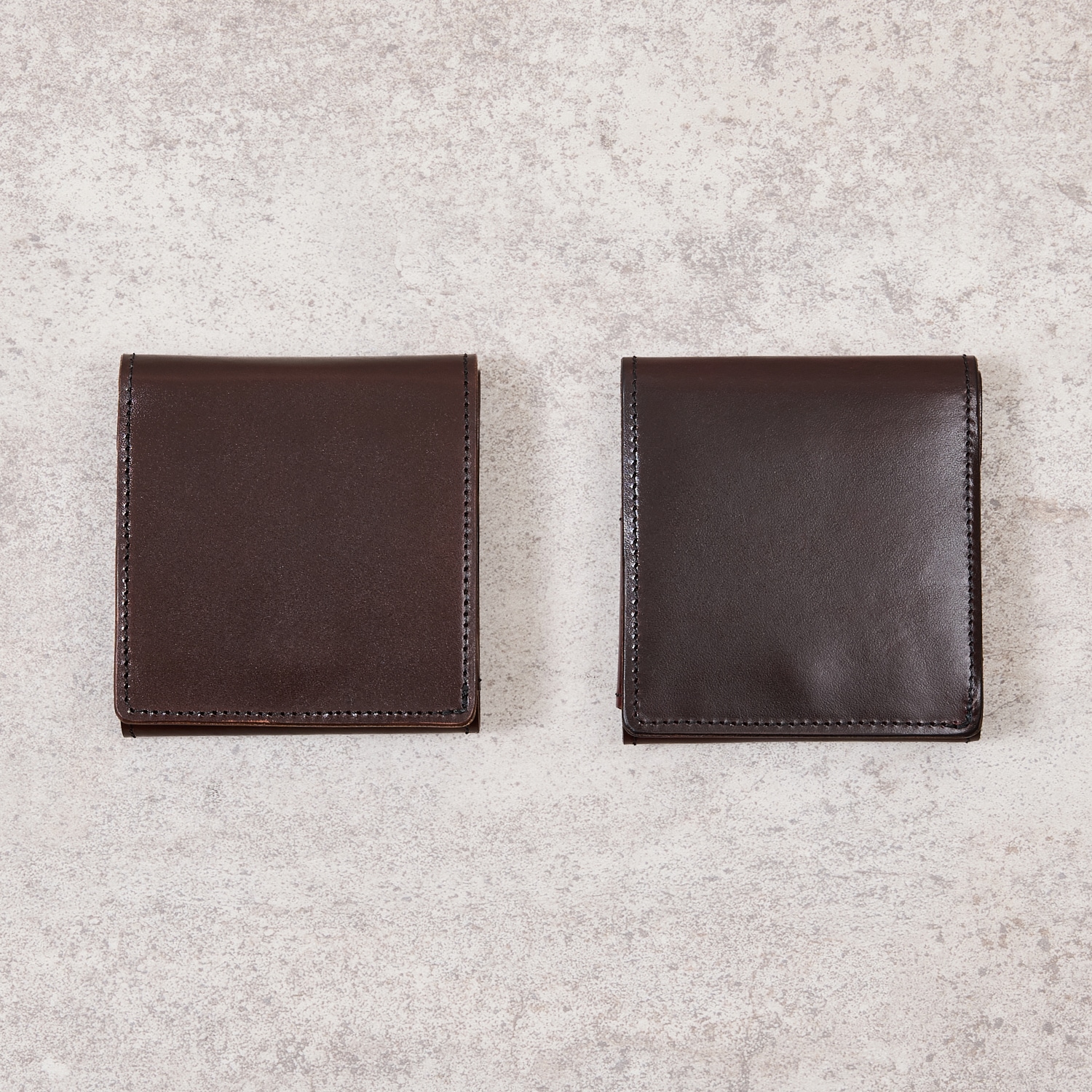 SLIM-005spu CHOCO 外装の経年変化比較