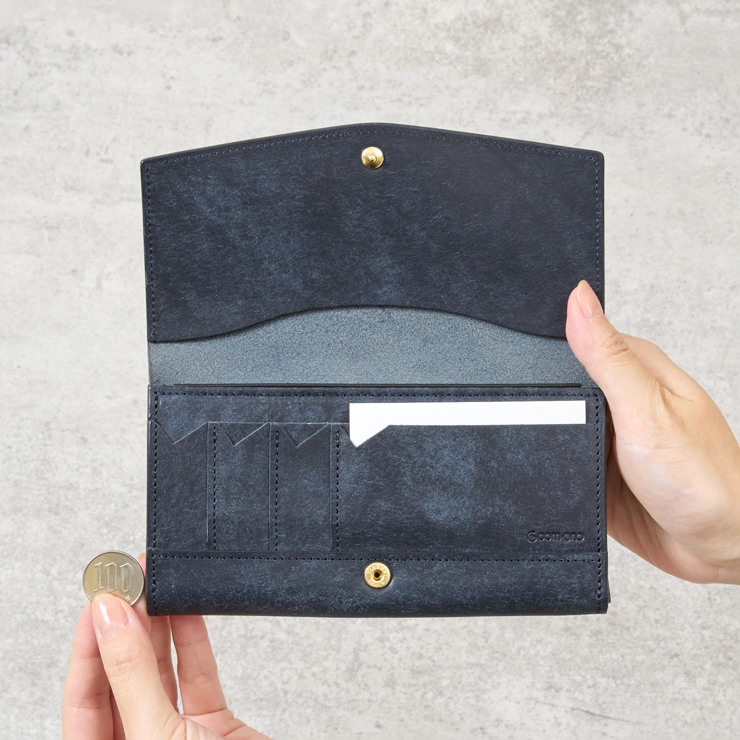 コインの収納方法と構造