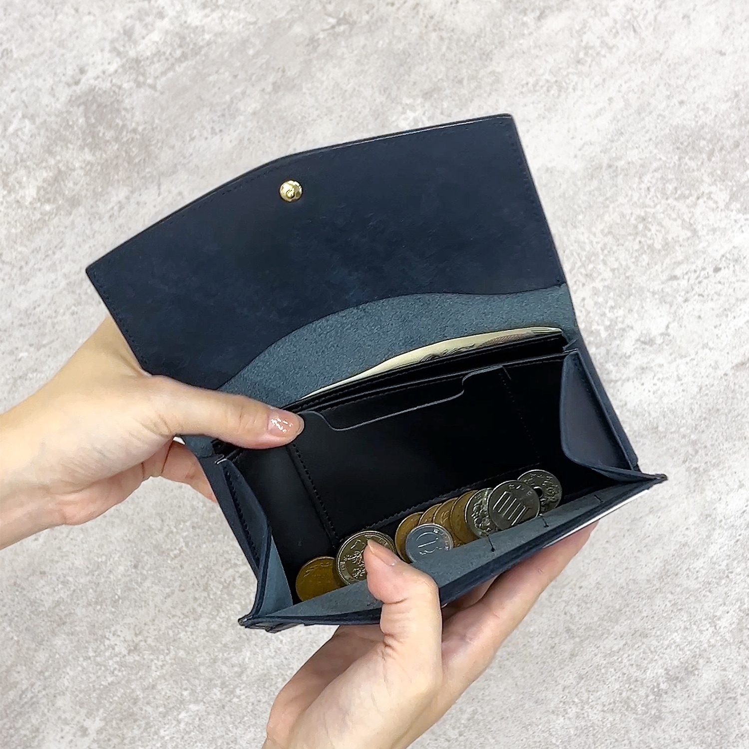 コインの収納方法と構造