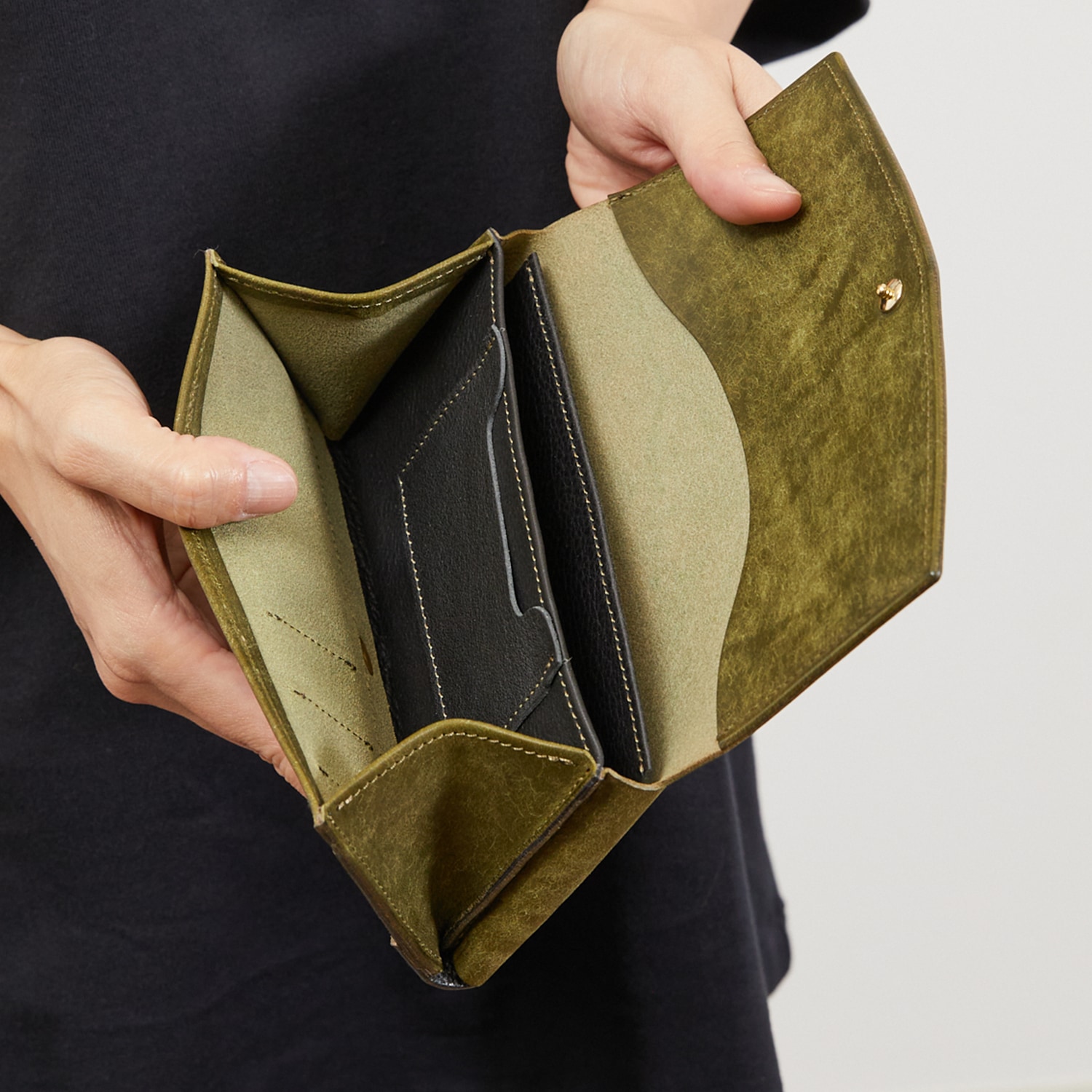 お札の収納方法と構造