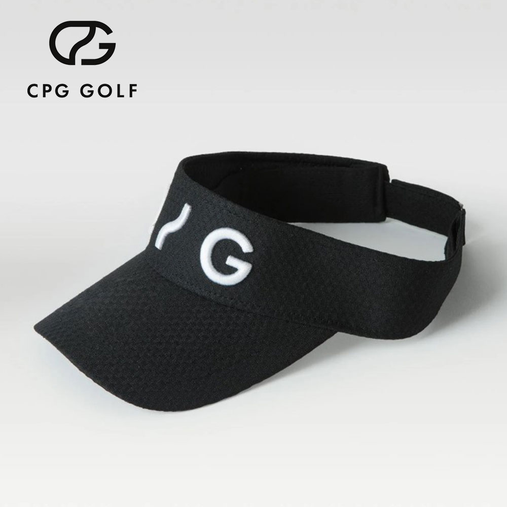 メッシュサンバイザー BLACK【CPG GOLF】