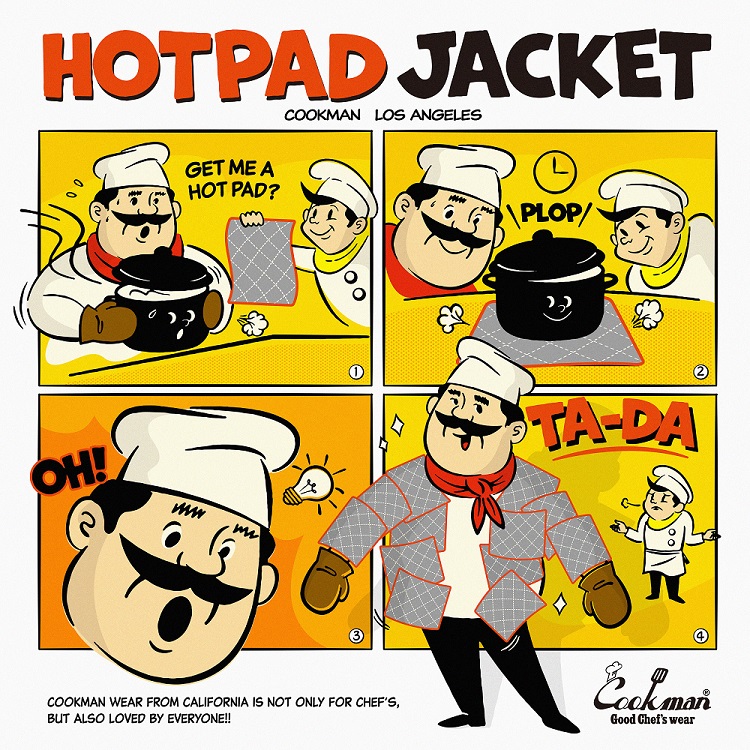 cookmancookman HOT PAD ジャケット ブラウン XL 新品