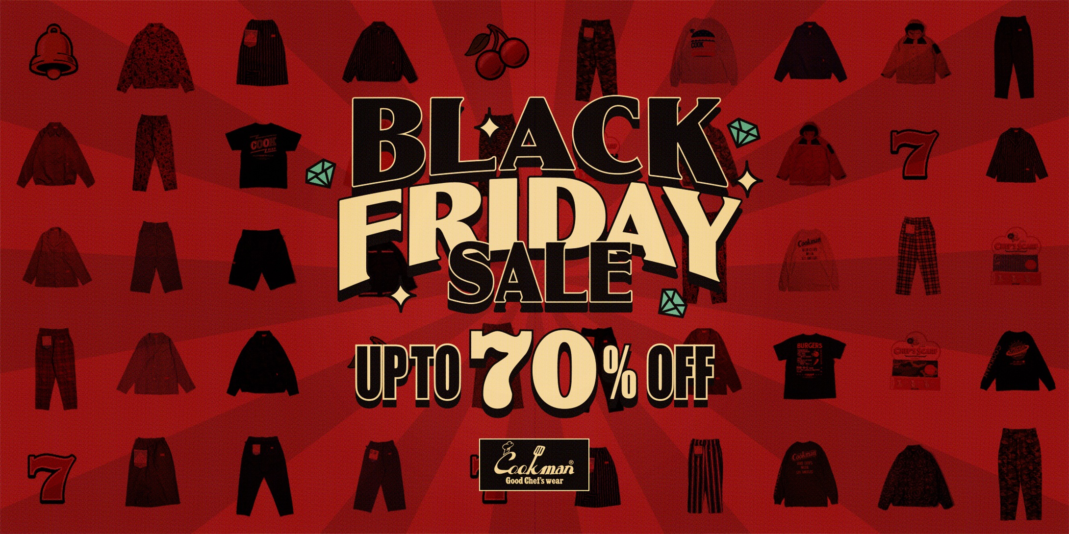 COOKMAN クックマン シェフパンツ Chef pants 公式 ショップ 南