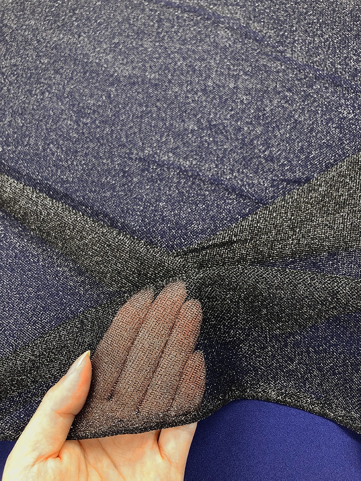 Byplie バイプリエ　ラメ付き　黒レオタード　キラキラ　チュール バレエ・ダンス用品のミルバ / レオタード