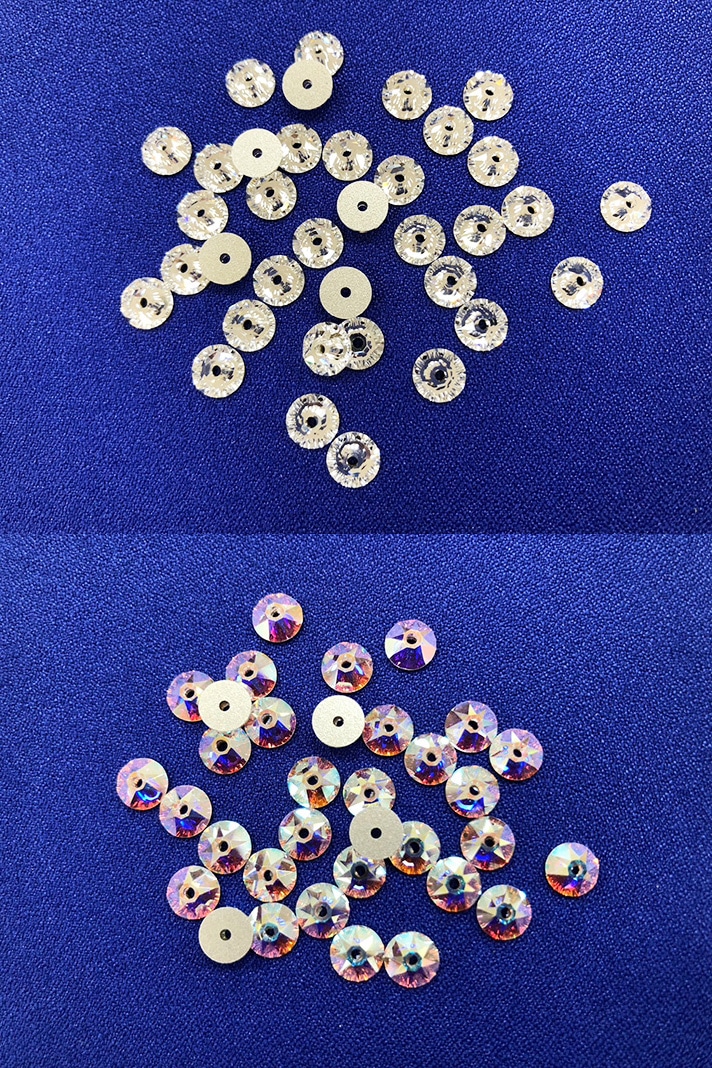 3188-6<br>スワロフスキー センターホール 6mm クリスタル オーロラ