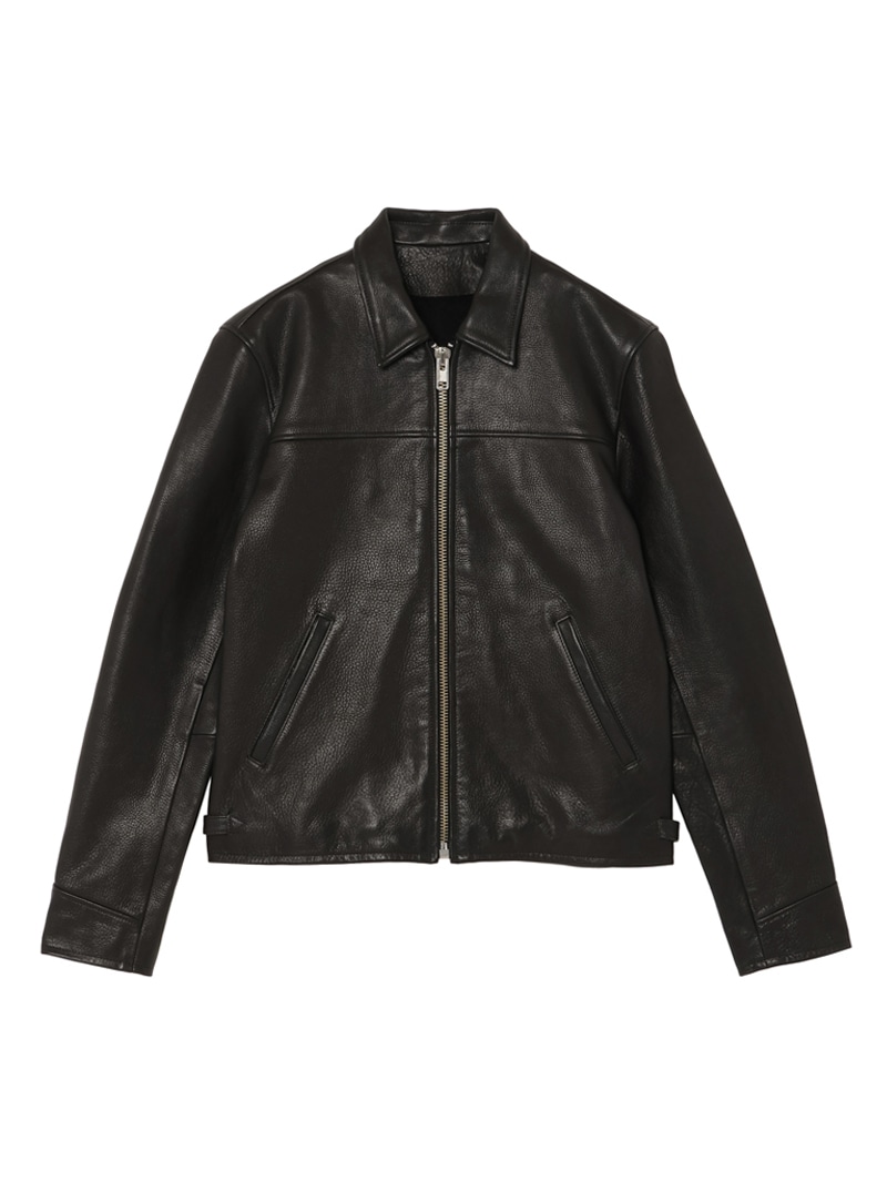 メンズ シングル ジップアップ ジャケット