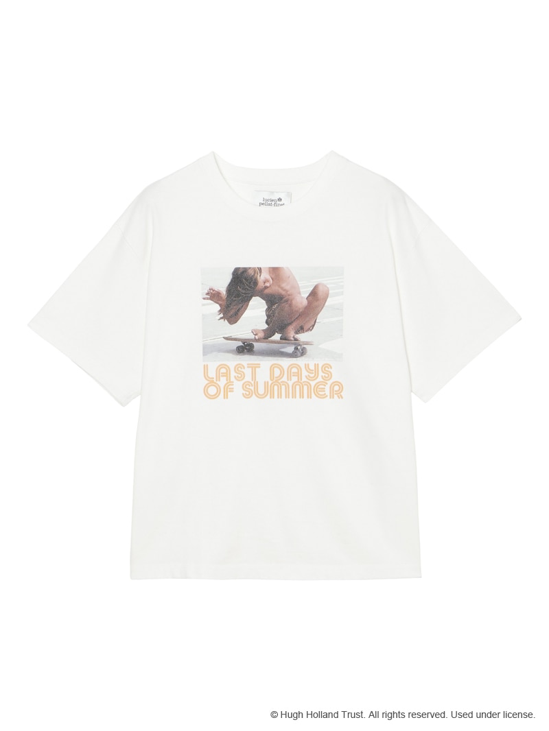 ＜HUGH HOLLAND＞ユニセックス Ｔシャツ ”Down On The Corner (Balboa Beach, 1975)”