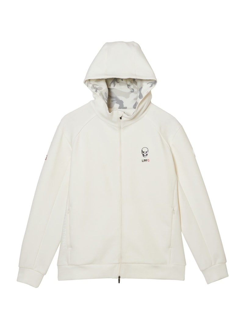 LPFG メンズ リバーカードボード テック フードジップジャケット