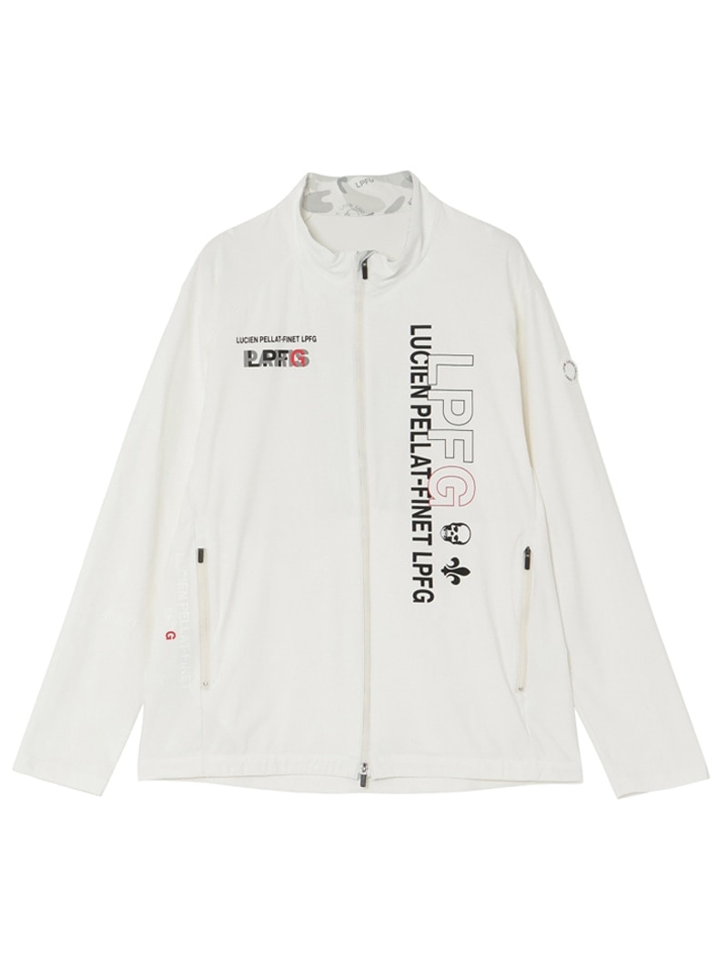 LPFG メンズ ジャケット LPFGロゴ スカル フルールドリス