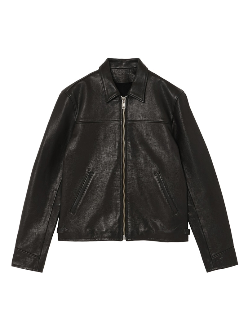 メンズ シングル ジップアップ ジャケット