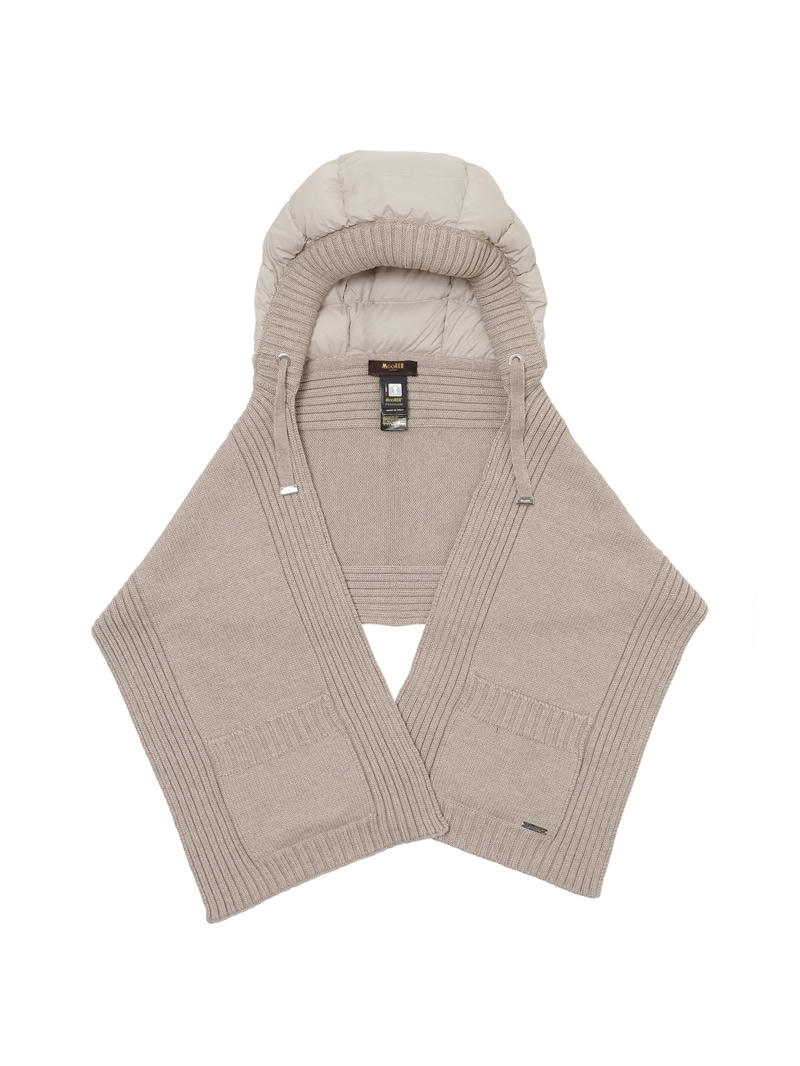 ダウンフード付きマフラー LUISIA-CWH