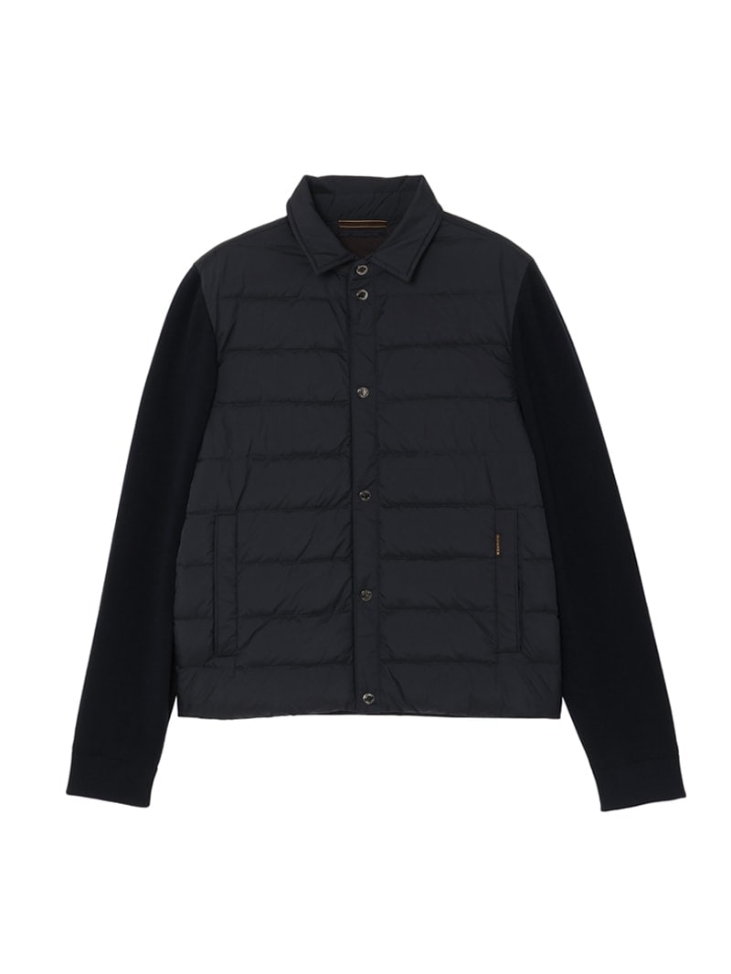 〖予約〗ニットスリーブ ダウンオーバーシャツ ARDESI-S3C