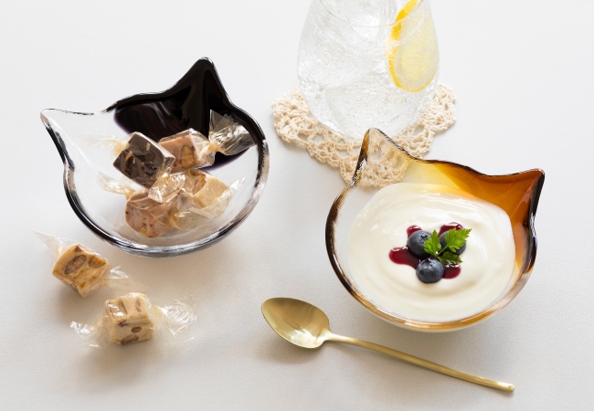 小鉢 coconeco craft ここねこ 全5種 アデリア 石塚硝子（F-75144・F-75145・F-75146・F-75147・F-75148）