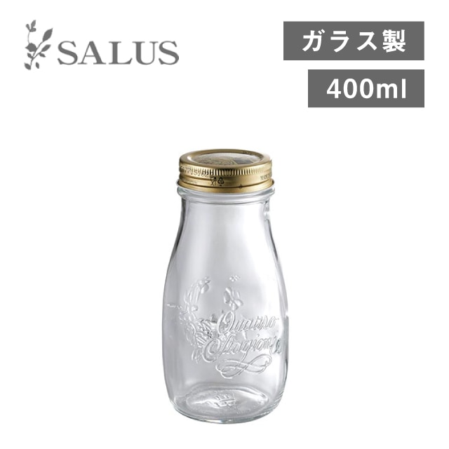 ガラス瓶 Q.S. スリムボトル 400ml 12個（249354）