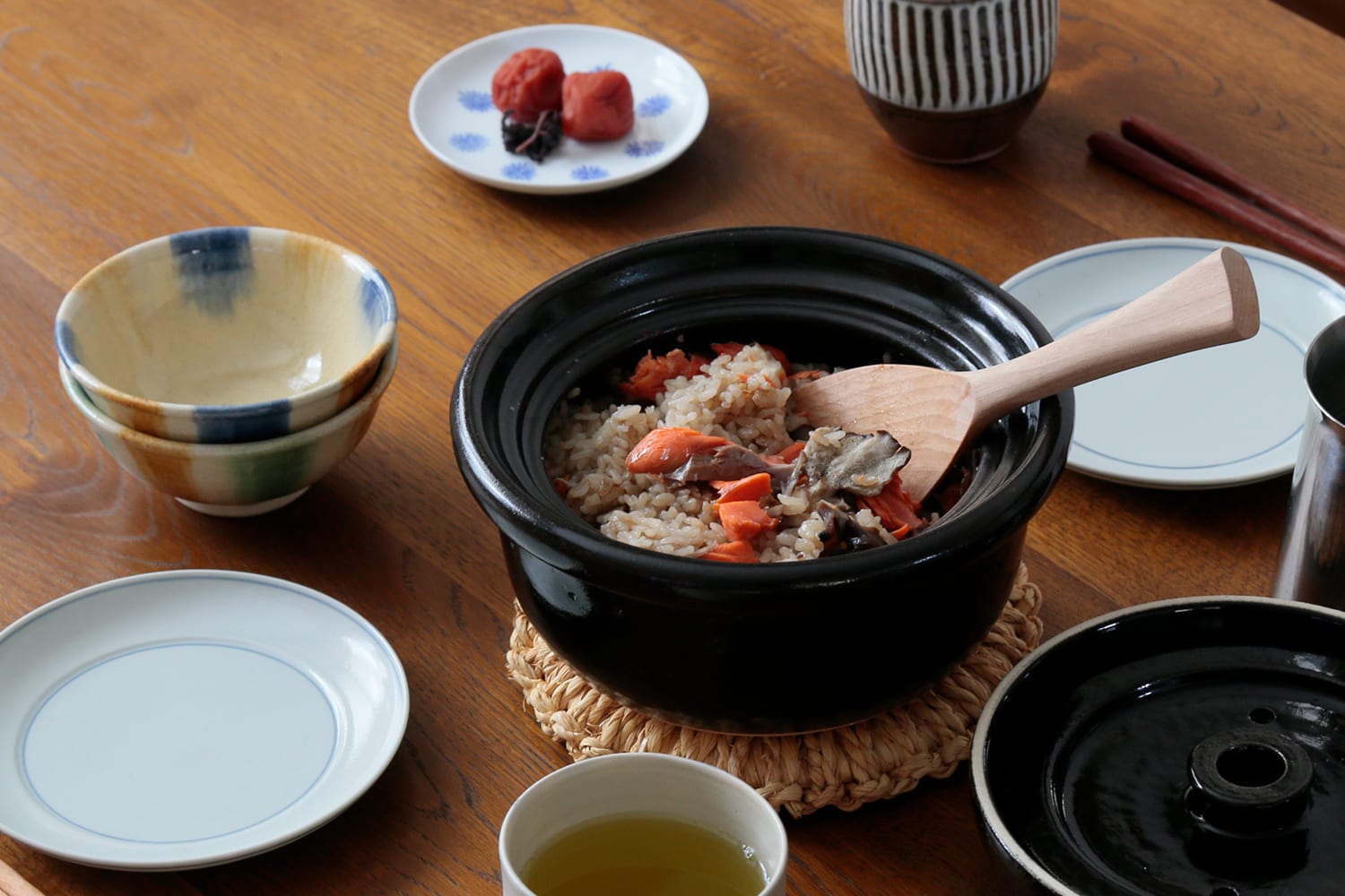 カゴ　ご飯釜２合（4th-market／フォースマーケット）