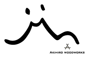 Akihiro Woodworksロゴ