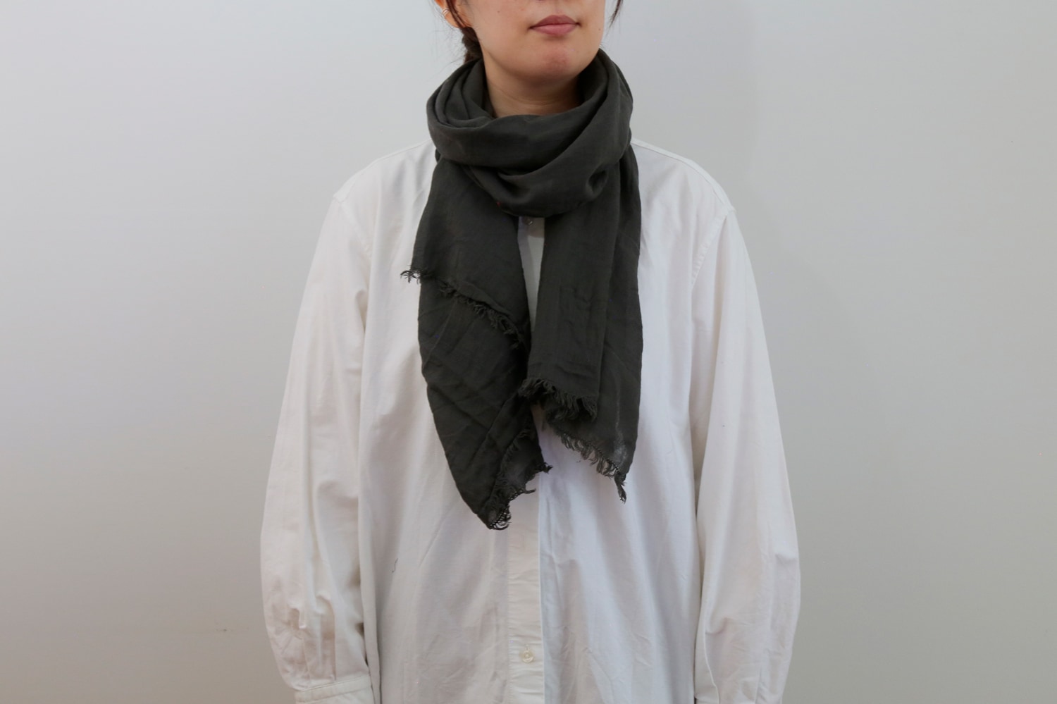 シルク混カラーストール （ao／アオ） | 服・服飾小物 | cotogoto