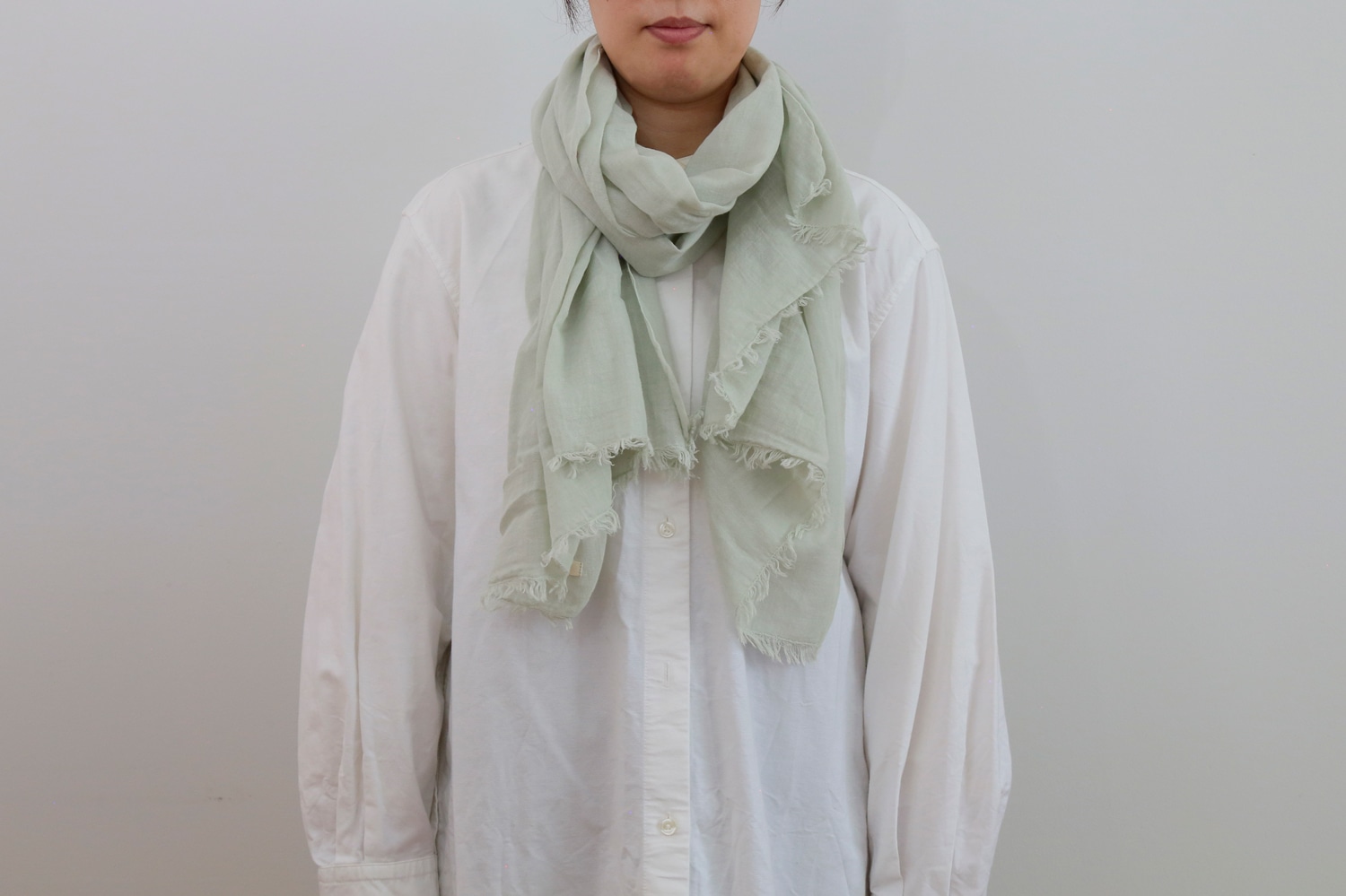 シルク混カラーストール （ao／アオ） | 服・服飾小物 | cotogoto