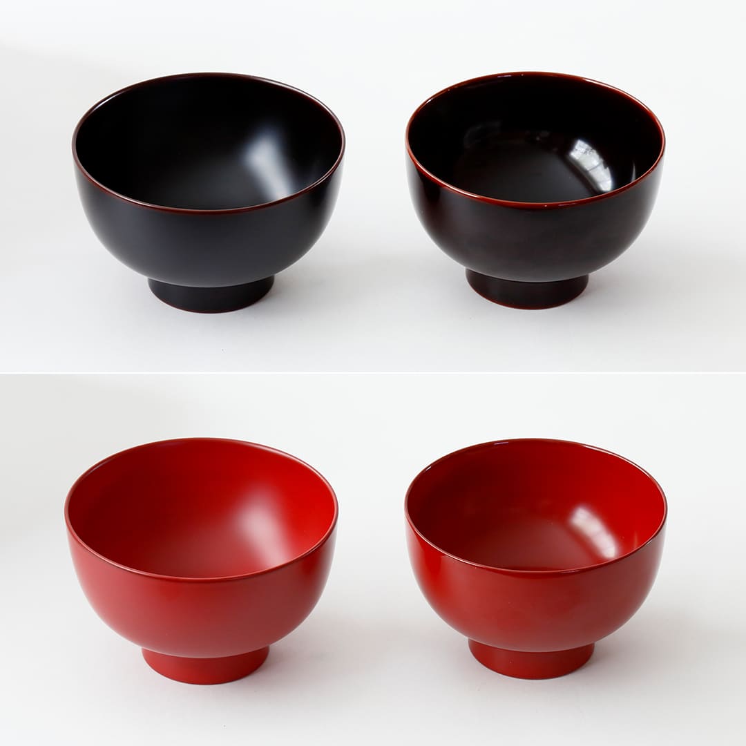 ５寸そば椀 （安比塗漆器工房）