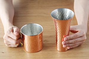 純銅ニュースペシャルマグ・純銅ビアカップ （アサヒ） | グラス