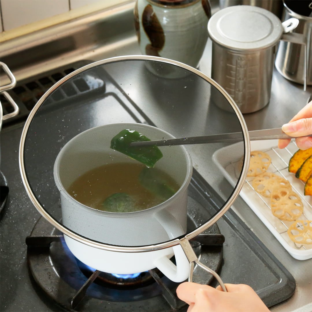 油ハネを防ぐメッシュカバー（オークス）