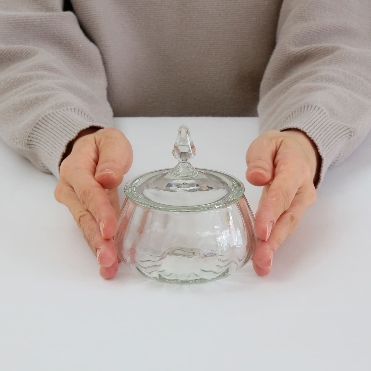 黒糖入れ （琉球ガラス工房　glass）