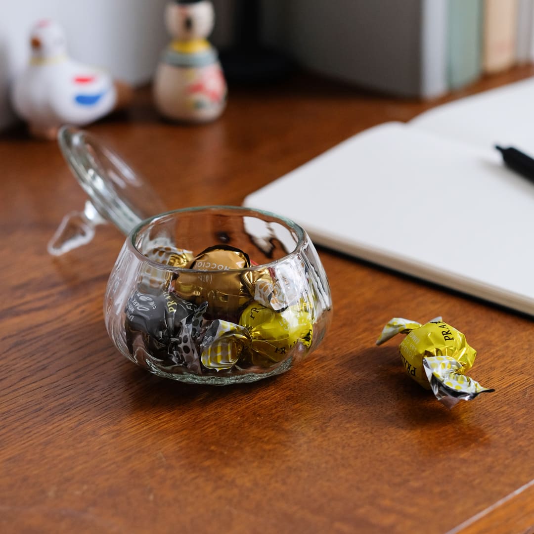 黒糖入れ （琉球ガラス工房　glass）