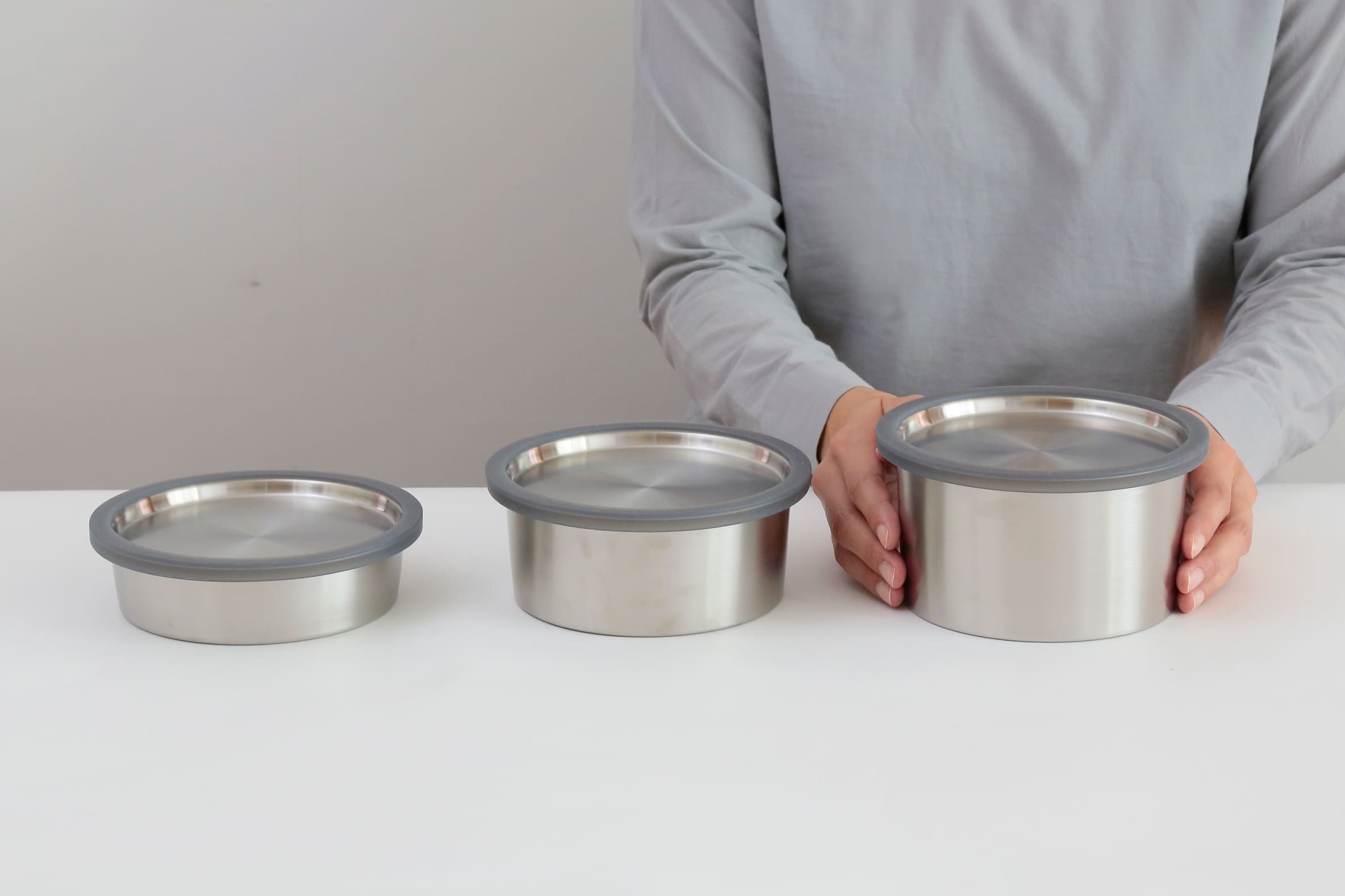 丸型保存容器 （家事問屋）