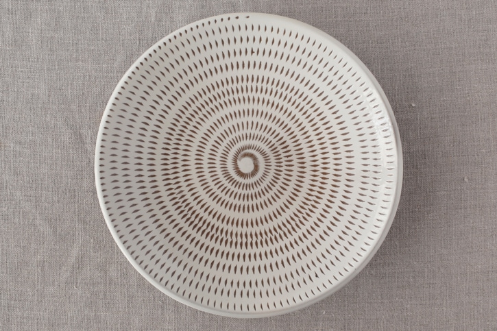 飛び鉋 皿 （小石原焼） | 平皿・プレート | cotogoto