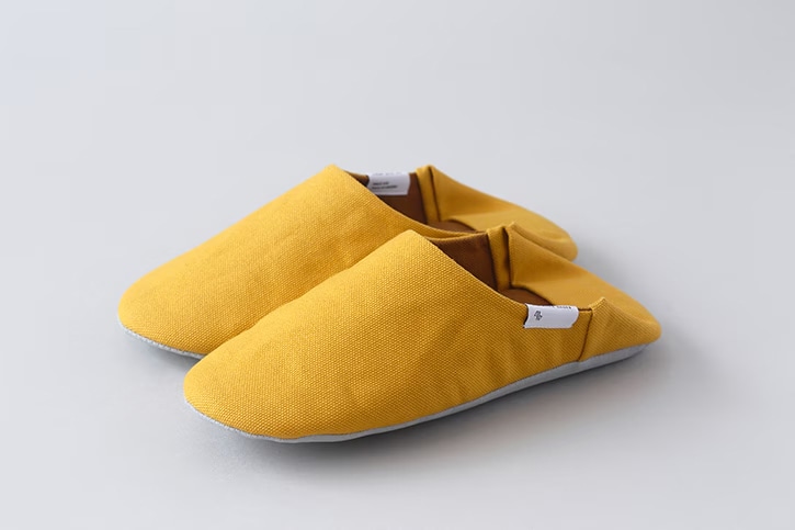 帆布バブーシュ(ABE HOME SHOES)