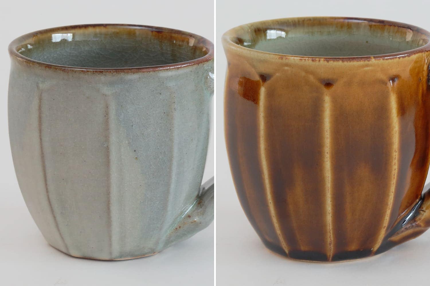 郡司製陶所 / 花器 飴色 郡司製陶所 (@tsunehisa_keiko_gunji