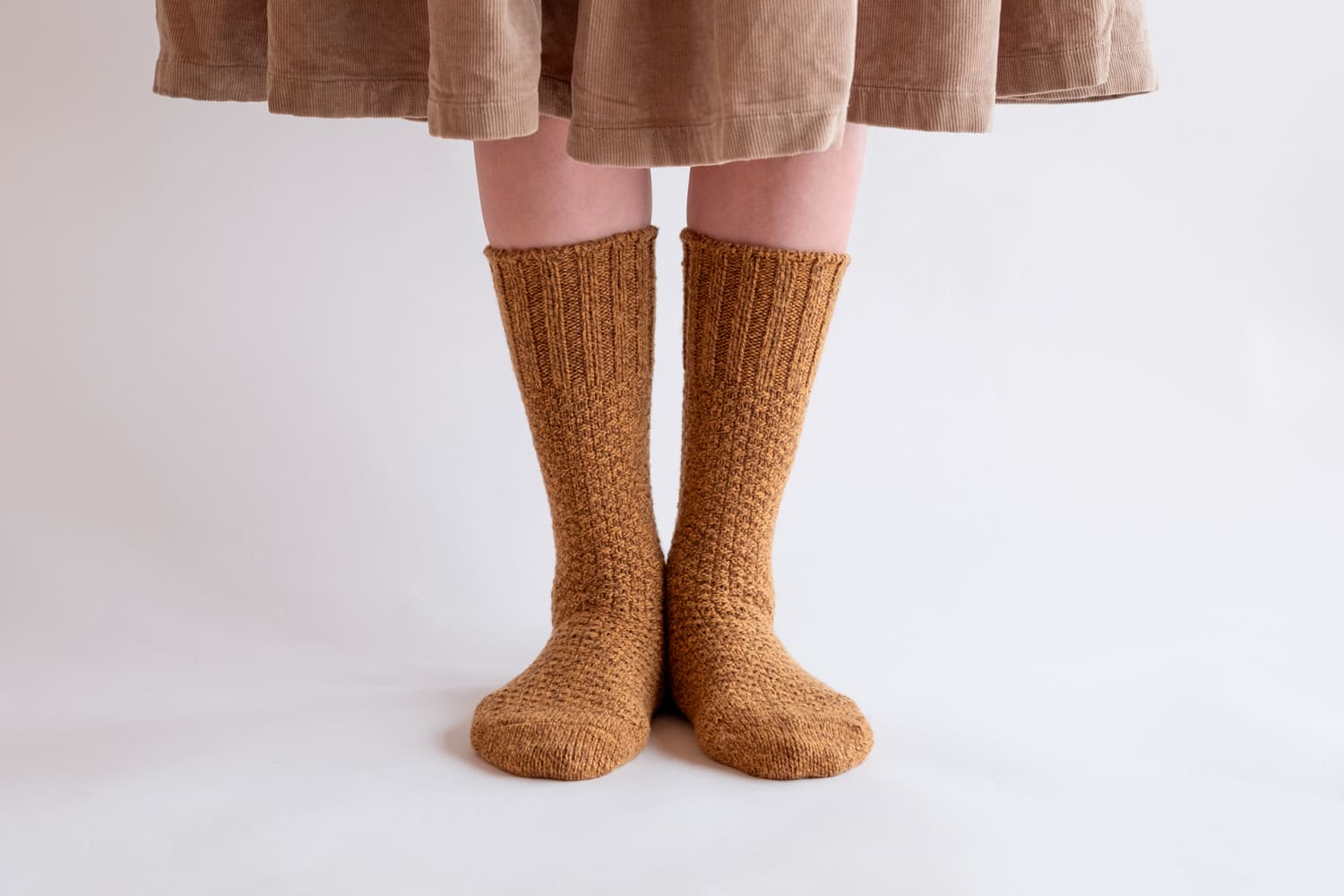 ウールコットンブーツソックス （西口靴下）