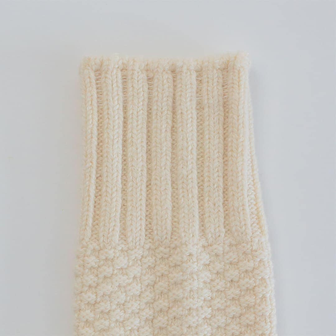 ウールコットンブーツソックス （西口靴下）