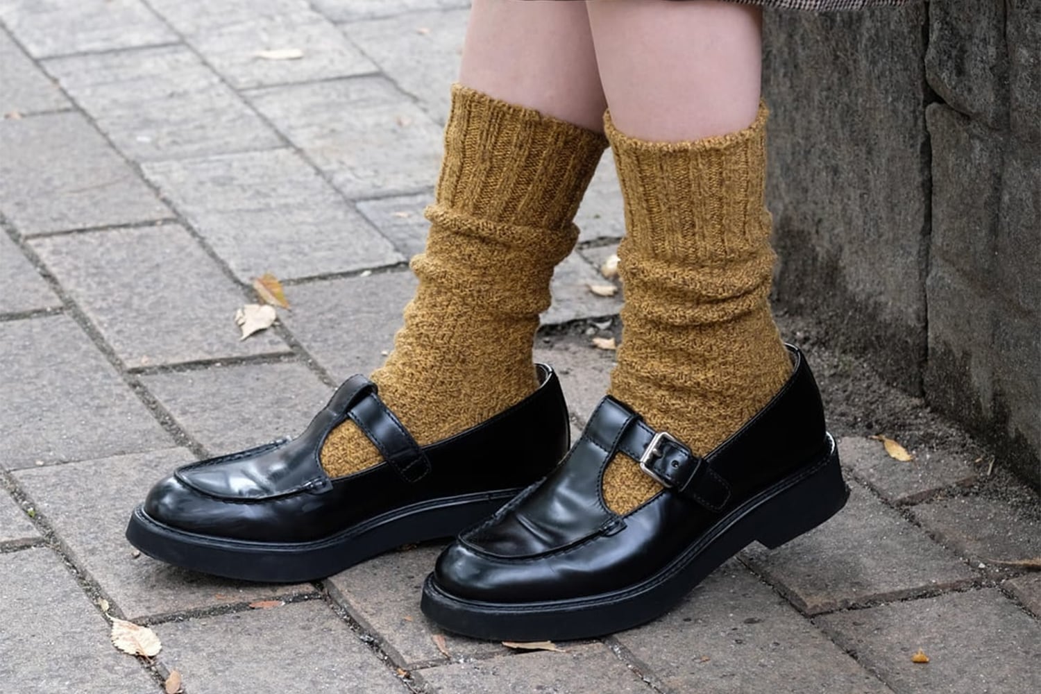 ウールコットンブーツソックス (西口靴下)