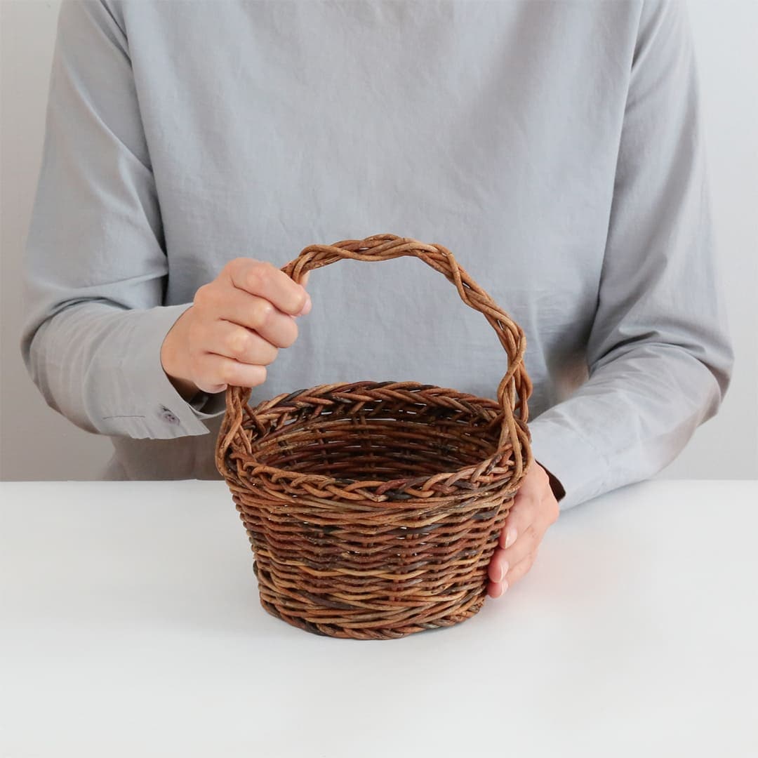 【山田】【民藝】あけび　小物入れ　中 山田】【民藝】あけび 小物入れ 中 山田】【民藝】あけび 小物入れ 中